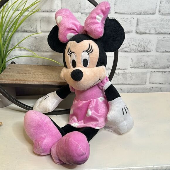 Minnie Mouse Plush Doll Stuffed Animal Disney 17” - Picture 2 of 5